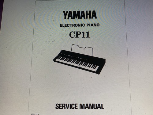 Yamaha cp11 service manual - cp11,