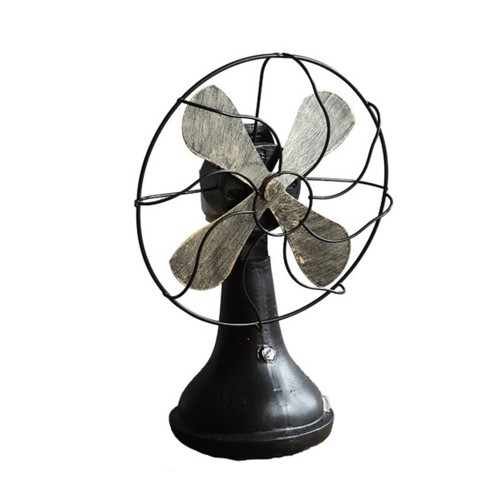 Decorative fan with wooden - decorative,