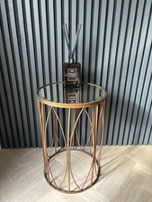 Metal Frame Side Table