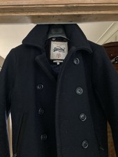 Super Dry Premium  Pea Coat Size M