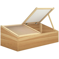 Outsunny Wood Cold Frame