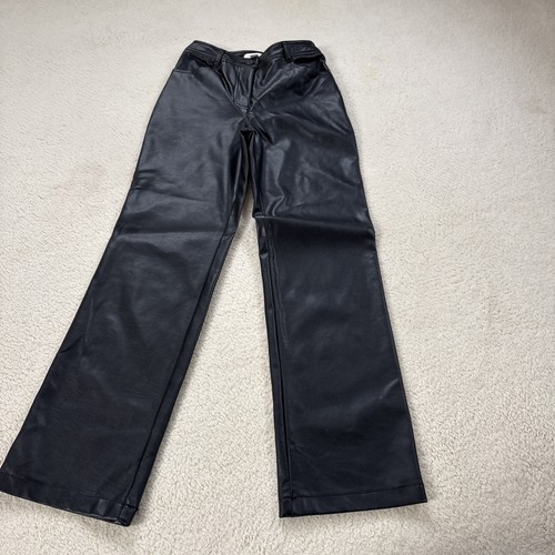 Topshop women black pvc - women's,