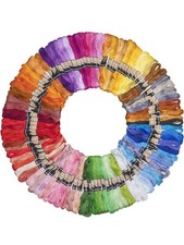 100 skeins cotton embroidery - skeins,