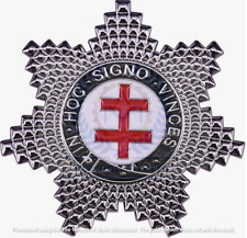 Masonic Regalia Knights Templar Perceptors Breast Star TOP CLASS NEW