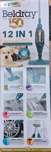 Beldray steam cleaner - , 12