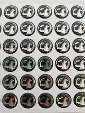 2x Remote Key Fob Badge Emblem