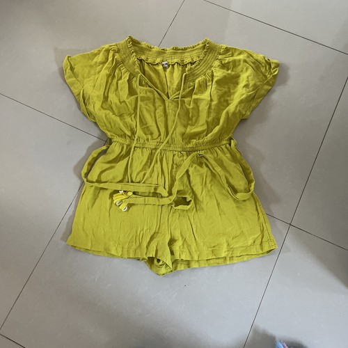 River island yellow playsuit - yellow,