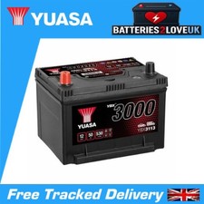 Yuasa YBX3113 SMF Battery - 12V 50Ah 530CCA - 3Yr Warranty