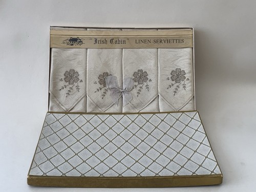 Vintage irish cabin linen - vintage,