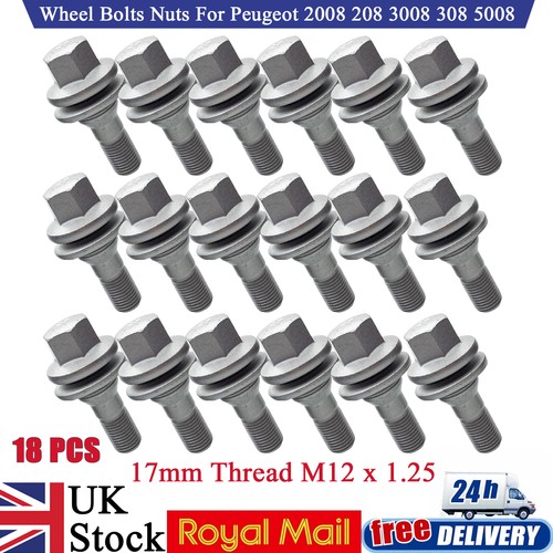 18pcs wheel nuts - nuts, for