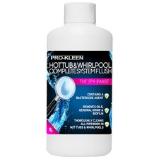 Pro-Kleen Spa Hot Tub Whirlpool System Flush Hygienic Cleaning Chemicals 1L