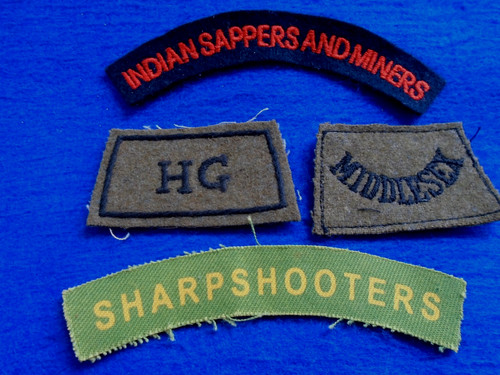 Job lot british army - lot, woven