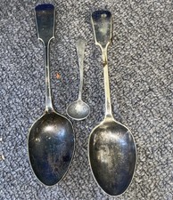 Antique Silver Teaspoons