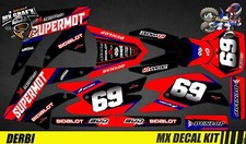 MX Decal Kit For Derbi 50 -