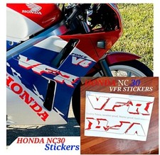 Honda VFR 400 NC30 Stickers,VFR 400 STICKERS,HONDA VFR 400 DECALS,HONDA VFR 400 
