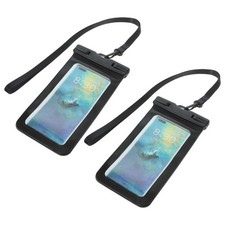 2pcs Swimming Phone Pouches Money Packing Bag Phone Bag Water Phone Protector