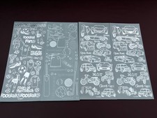 4 sheets Anita's peel-off