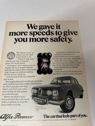 Original 1971 alfa - 1971, 1750
