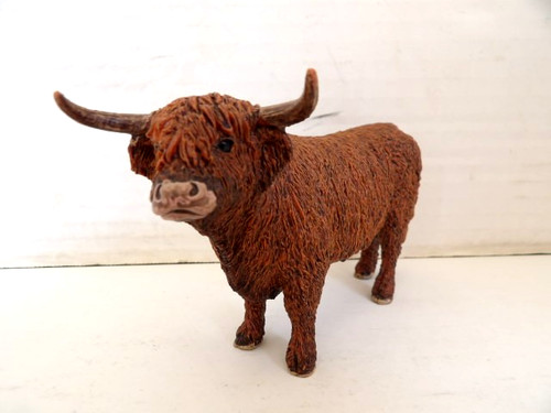Highland bull figure farm - figure,
