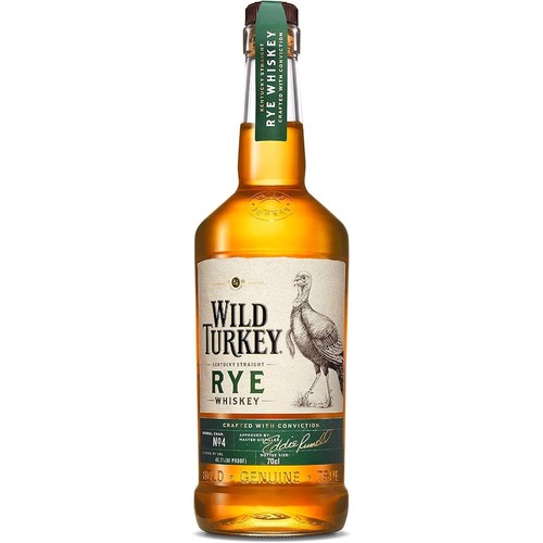 Wild turkey rye whiskey 70cl - wild,