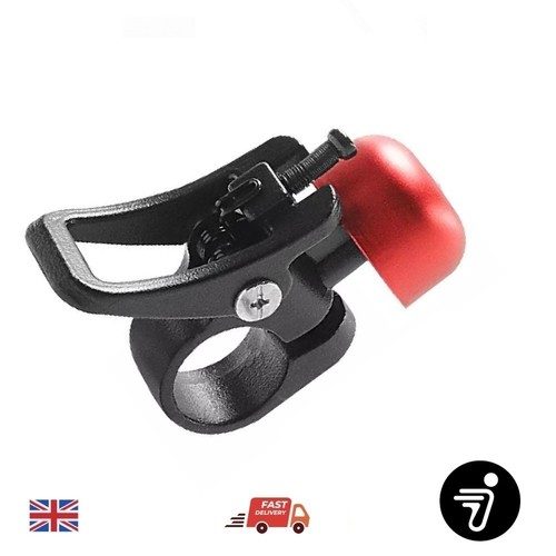Red loud aluminium bell - loud, segway