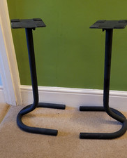 Adjustable Hi-fi Speaker Stands - Black - Post or Free Collect BA15