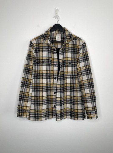 Mens overshirt yellow - m&s,