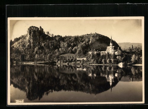 Bled mirror smooth - bled,, lake