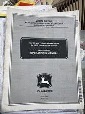 JOHN DEERE 60,62,72 Inch Mower