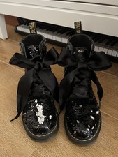 Pascal Reversible Disco Sequin Doc Martens