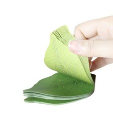 Cute Green Leaves Leaf Shape