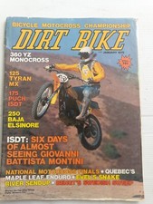 Dirt Bike Jan 75. YZ 360 Baja