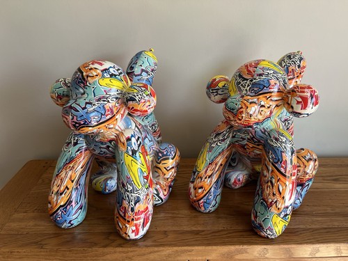 Pair large graffiti balloon - large,