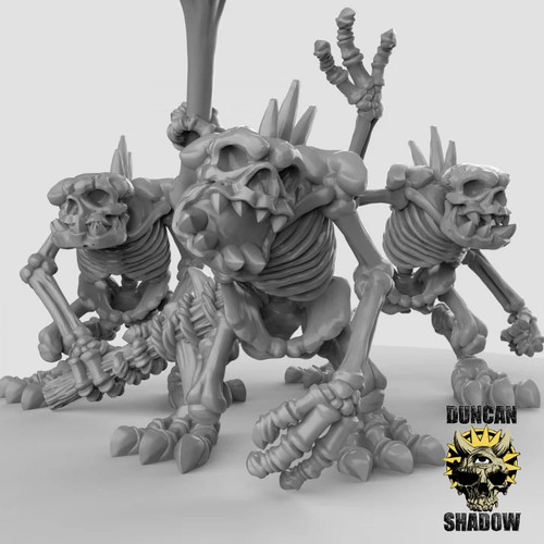 Skeleton river trolls - river,