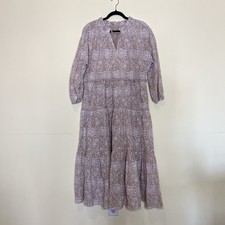 Chicos Eyelet Floral Maxi