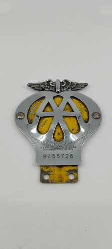 Vintage car badge - vintage,