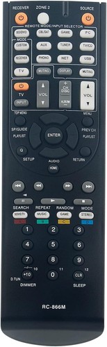 866m replace remote control - replace,