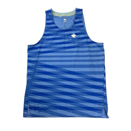Rabbit race pace tank blue - race,