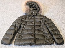 Moncler Fur Hooded Coat Jacket