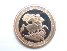 2017 "Proof" Half-Sovereign (the Garter Half Sovereign) in Walnut Royal Mint Box