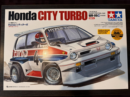 Tamiya honda city turbo - tamiya, 1:10
