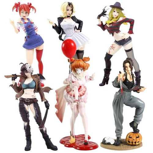 Horror clown girl pvc figure - horror,