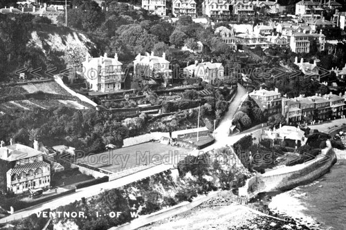 Lfd aerial view - aerial, ventnor