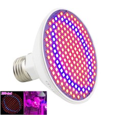 200 LED E27 Plant Grow Light lamp flower Growing Lights Bulbs Hydroponics