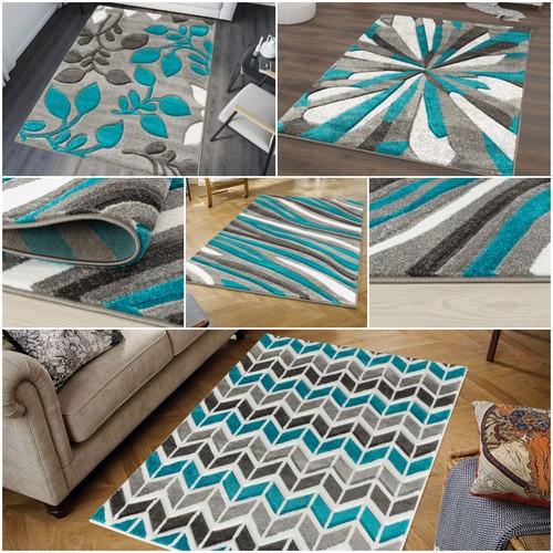 Modern rug living room - living,