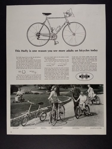 1965 huffy bikes super - huffy,