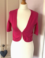 Wallis Pink Cropped Fine Knit