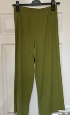 Kim&Co Crinkle Ankle Trousers, Dark Citron, Size S/ Petite