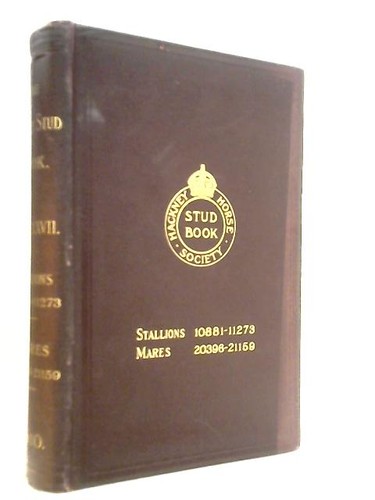 The hackney stud book - the,