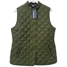 LANDS END Womens Quilted Vest